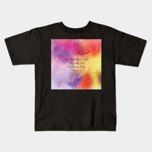 You don’t have a soul. You are a soul. You have a body.  Buddha Kids T-Shirt